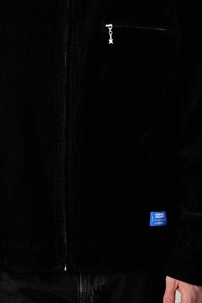 HUGO Blue bunda pánská manšestrová Braxton264W1 50567791