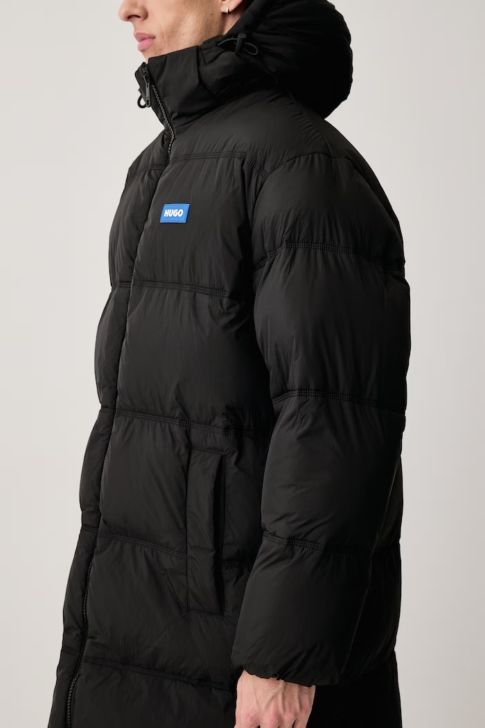 Καπιτονέ μπουφάν ανδρικό Bodi2541 HUGO Blue 50546653 μαύρο