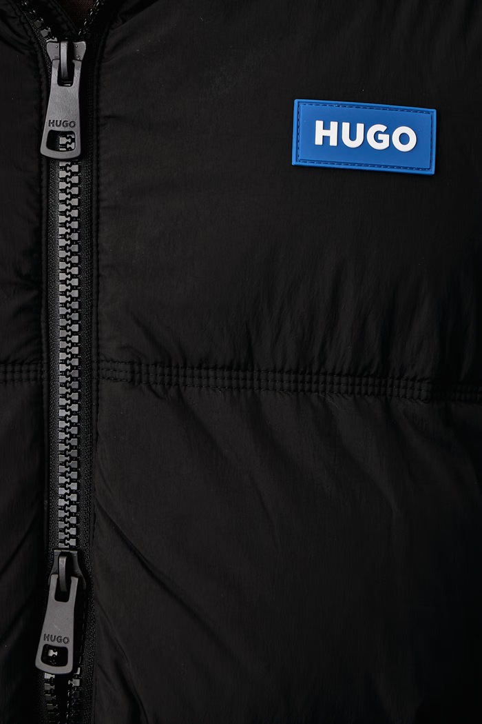 Καπιτονέ μπουφάν ανδρικό Bodi2541 HUGO Blue μαύρο 50546653