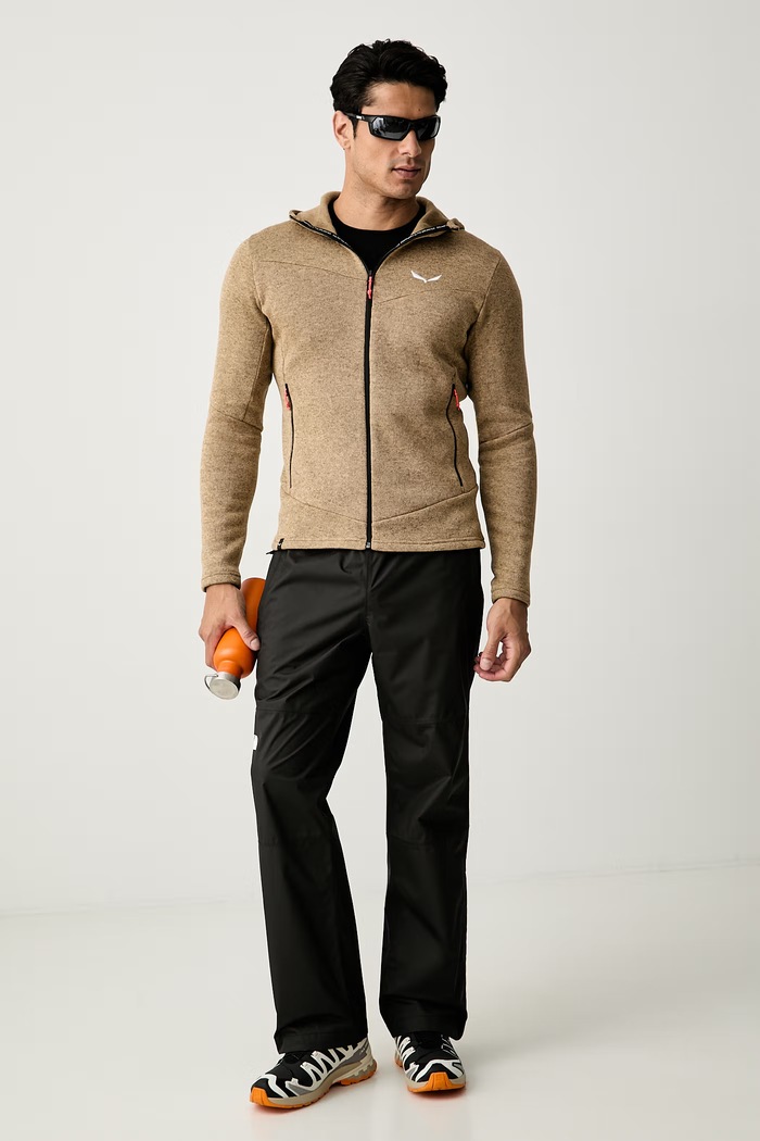Salewa bluza sportowa męska PUEZ ROCCA 00.0000029124 beżowy AW26