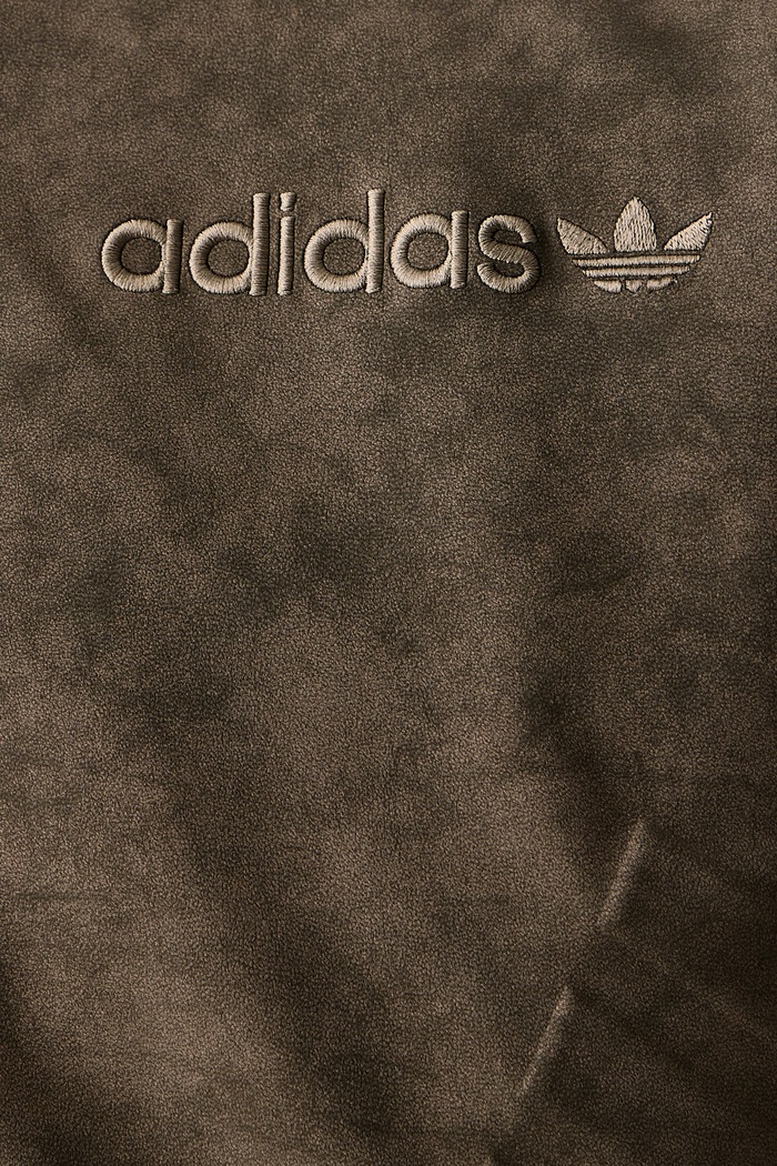 adidas Originals Cutline Pleather kurtka przejściowa z imitacji skóry męska KQ9485