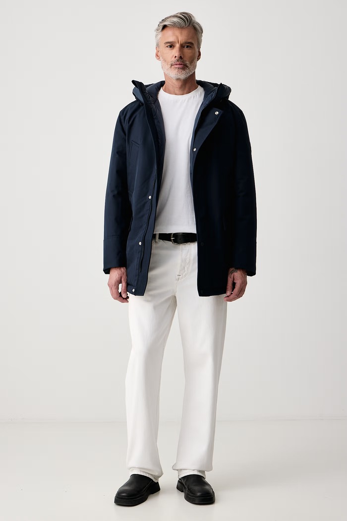 BOSS Orange Jakna za muškarce Osiass1 50569469 mornarsko plava AW26