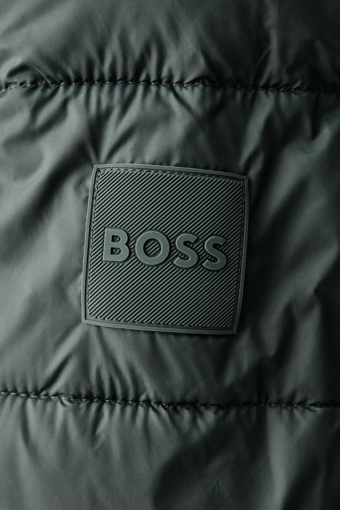 Kurtka pikowana męska Odenni BOSS Orange zielony 50565634