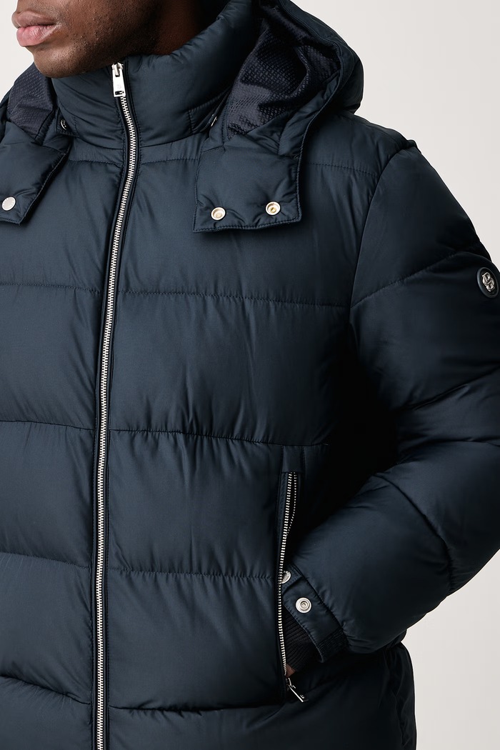 Krótka kurtka męska H-Colter BOSS 50565108 granatowy