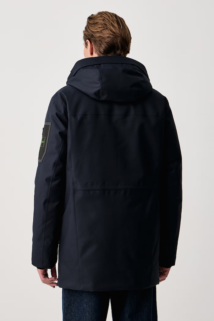 Odzież BOSS Green Kurtka zimowa męska OW_Hexatech Parka 50570858 granatowy