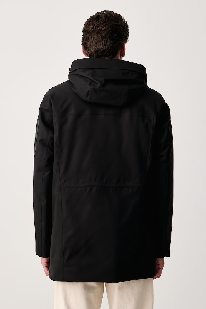 Oblečenie BOSS Green Zimná bunda pánska OW_Hexatech Parka 50570858 čierna