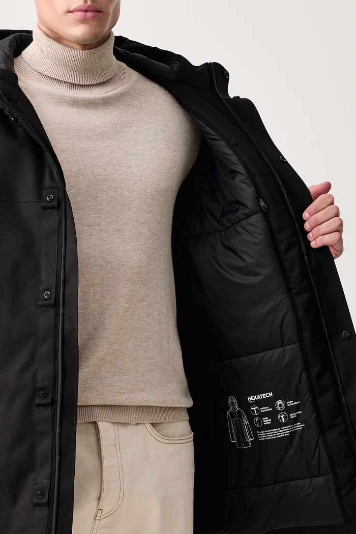 BOSS Green Zimná bunda pánska OW_Hexatech Parka 50570858