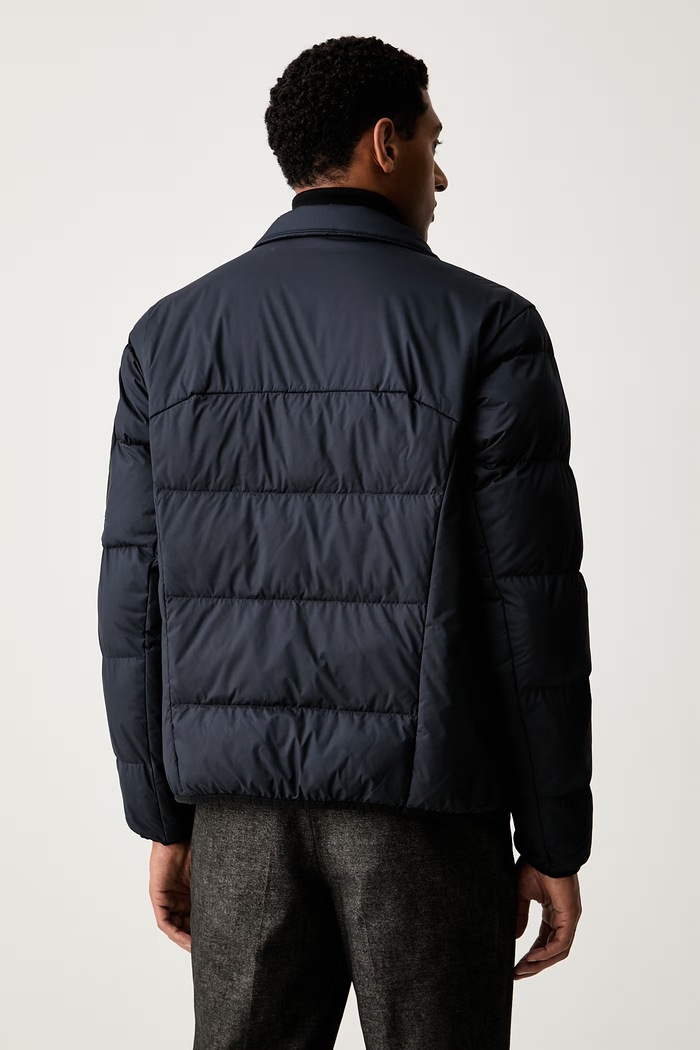 Odjeća BOSS Green prijelazna jakna za muškarce OW_Urbanex Puffer 50569136 mornarsko plava