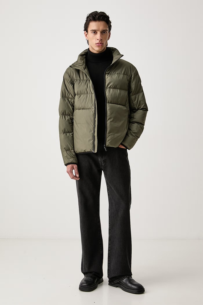 BOSS Green демисезонная куртка для мужчин OW_Urbanex Puffer 50569136 зелёный AW26