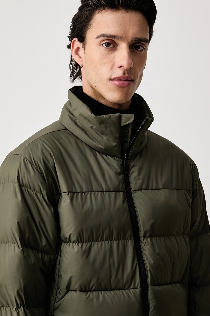 BOSS Green демисезонная куртка для мужчин OW_Urbanex Puffer зелёный 50569136