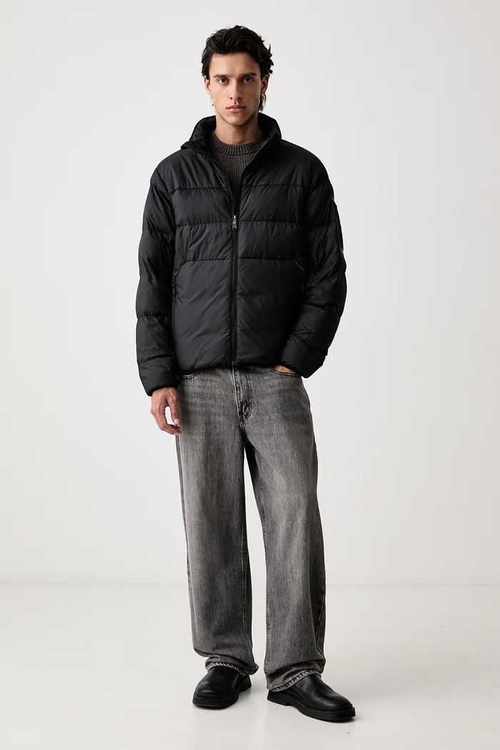 BOSS Green демисезонная куртка для мужчин OW_Urbanex Puffer 50569136 чёрный AW26