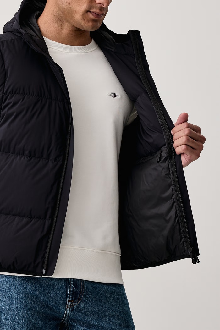 BOSS Green Πουπουλένιο αμάνικο μπουφάν ανδρικό OW_Riplite Vest HD 50565221
