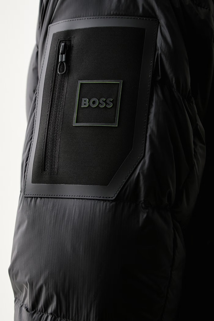 BOSS Green пуховая куртка для мужчин OW_Traxeme JT HD 50565211 чёрный