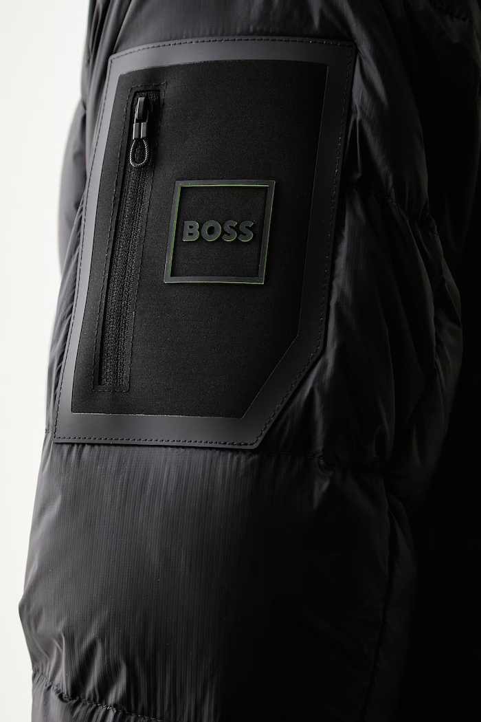 BOSS Green пуховая куртка для мужчин OW_Traxeme JT HD 50565211 чёрный