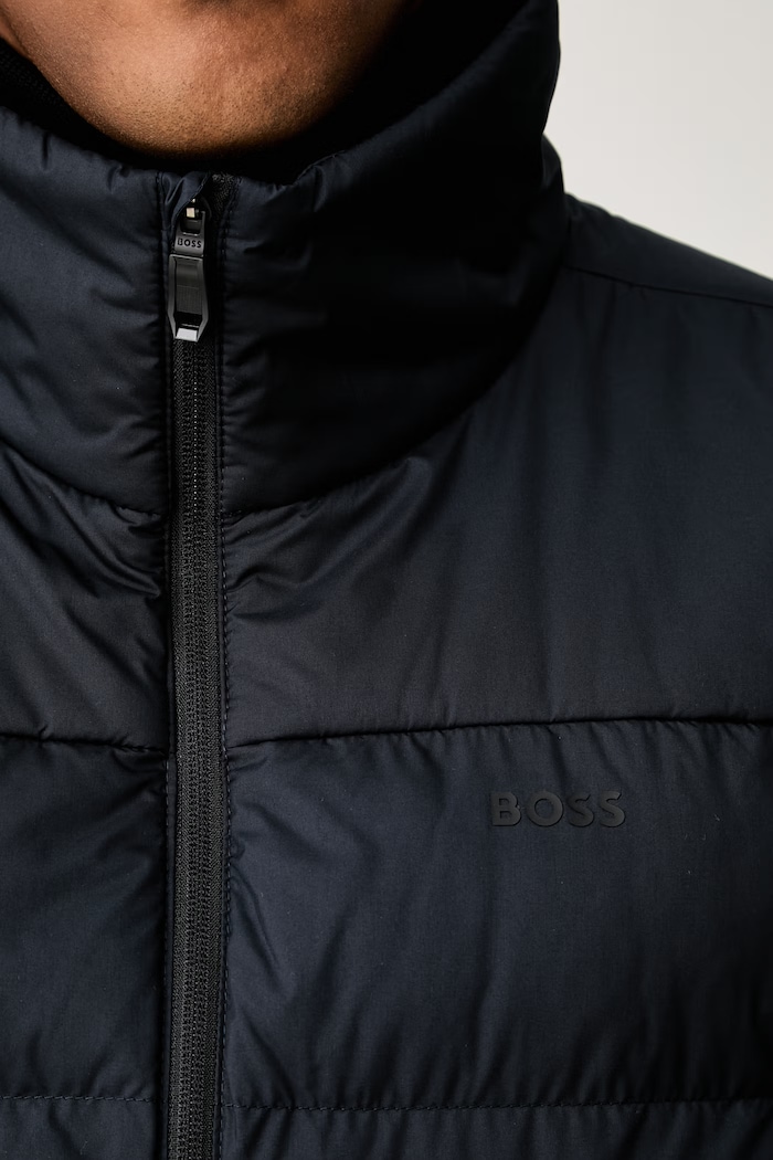 BOSS Green gilet da uomo OW_Urbanex Puffer V 50565207 blu navy