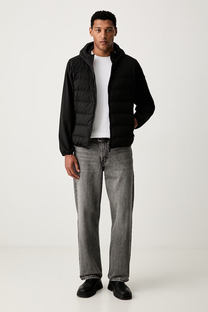 BOSS Green giacca piumino da uomo OW_Riplite HY HD 50565204 nero AW26