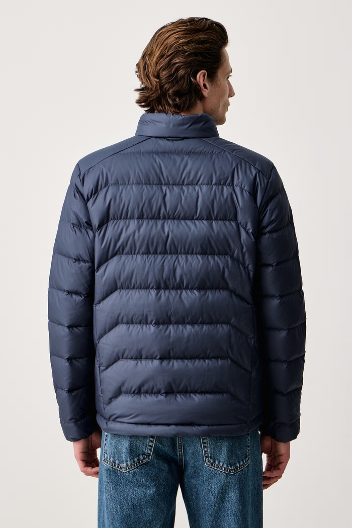 Odzież Jack Wolfskin Kurtka puchowa męska WILD PASS DOWN A66299 granatowy