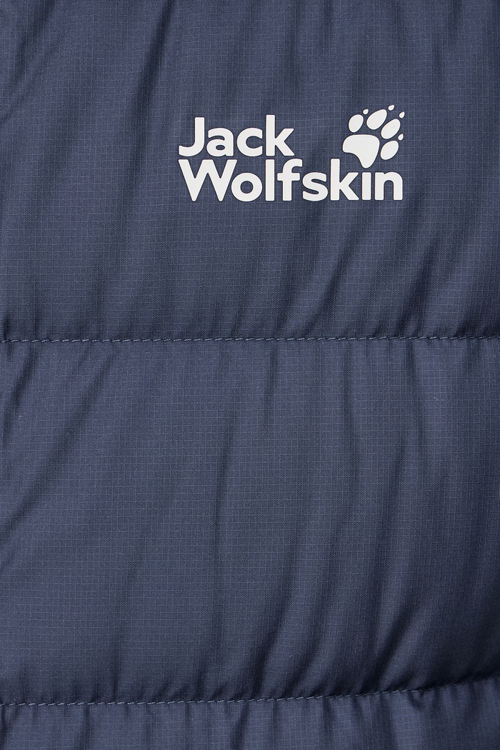 Kurtka puchowa męska WILD PASS DOWN Jack Wolfskin granatowy A66299