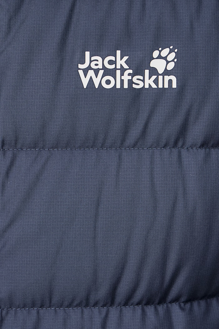 Kurtka puchowa męska WILD PASS DOWN Jack Wolfskin granatowy A66299