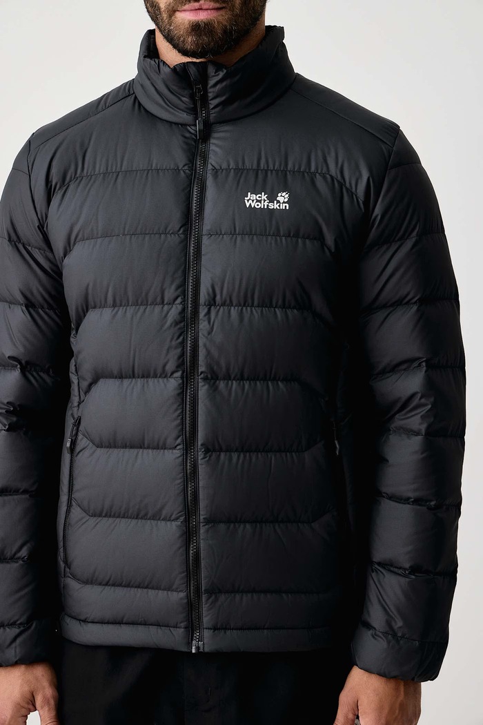Kurtka puchowa męska WILD PASS DOWN Jack Wolfskin A66299 czarny