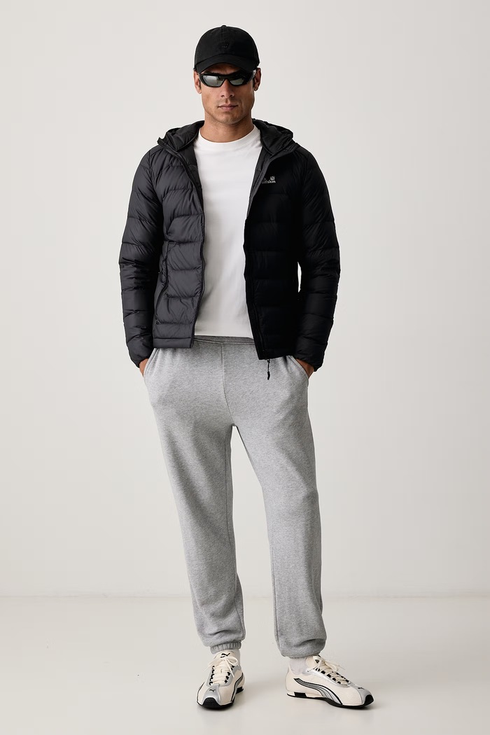 Jack Wolfskin Kurtka puchowa męska WILD PASS DOWN A66298 czarny AW26