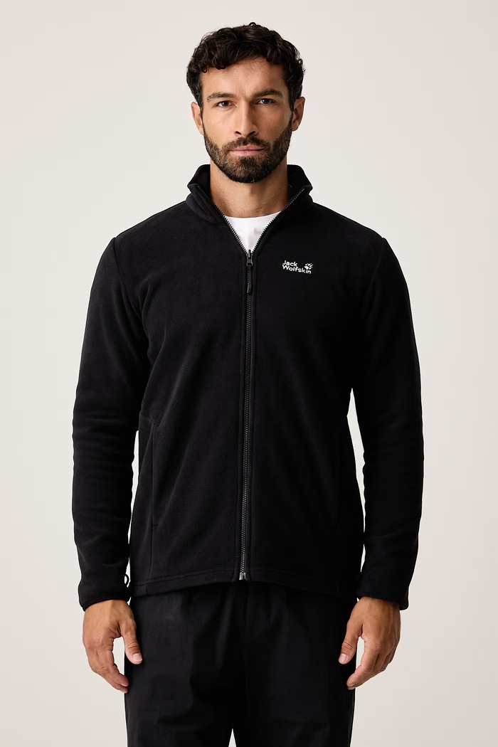 Kurtka 3w1 męska STONETRAIL Jack Wolfskin A66291 czarny