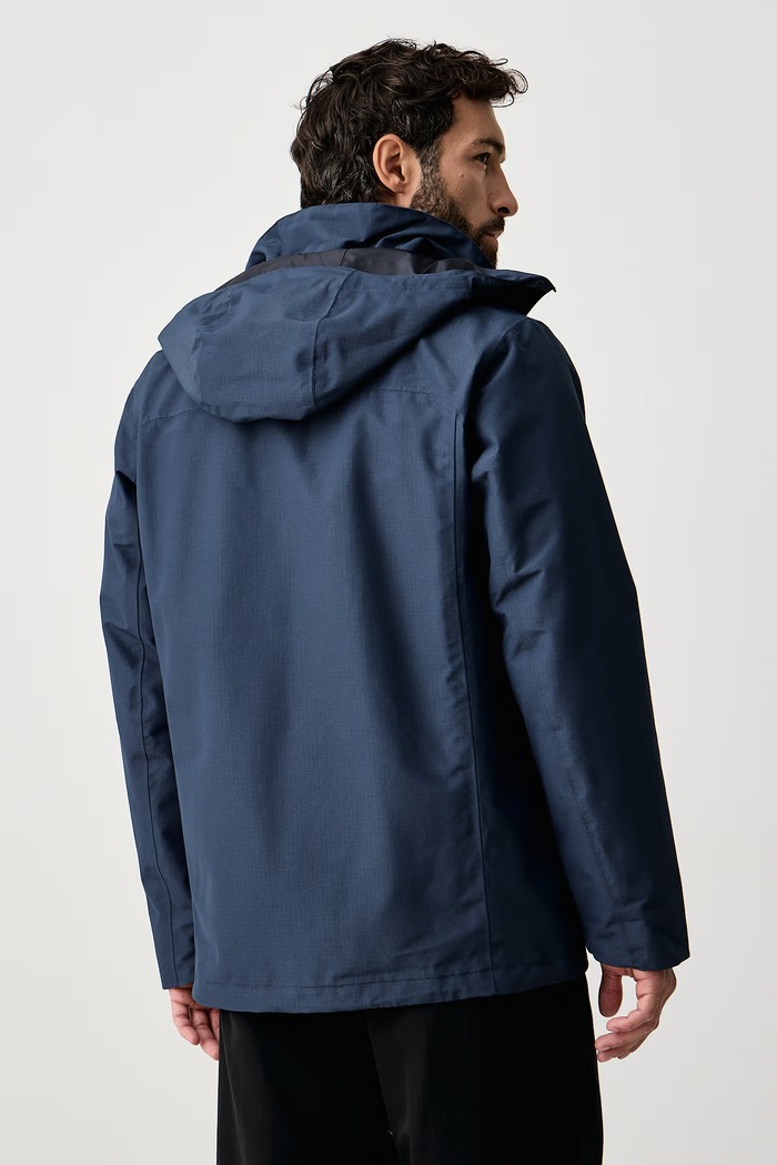 Odzież Jack Wolfskin Kurtka trekkingowa męska PINETRAIL A66288 granatowy