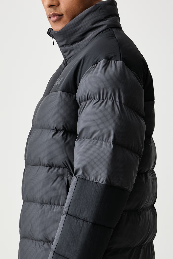 Kurtka pikowana męska ICY HOLLOW Jack Wolfskin A66207 szary