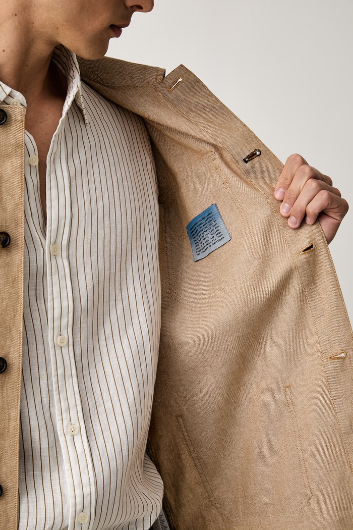 Scotch & Soda kurtka koszulowa męska z bawełną 183531
