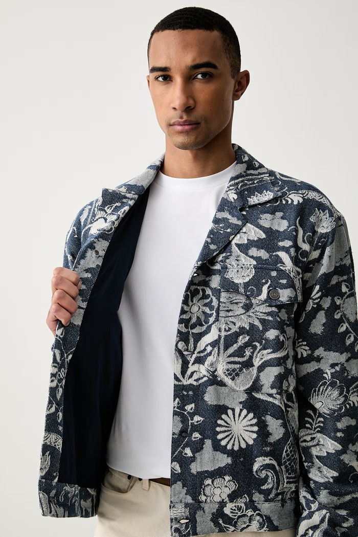 Scotch & Soda krótka kurtka męska bawełniana 183530