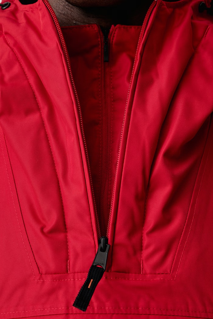 Anorak męski Rainforest Next Napapijri czerwony NP0A4IB9R1F1