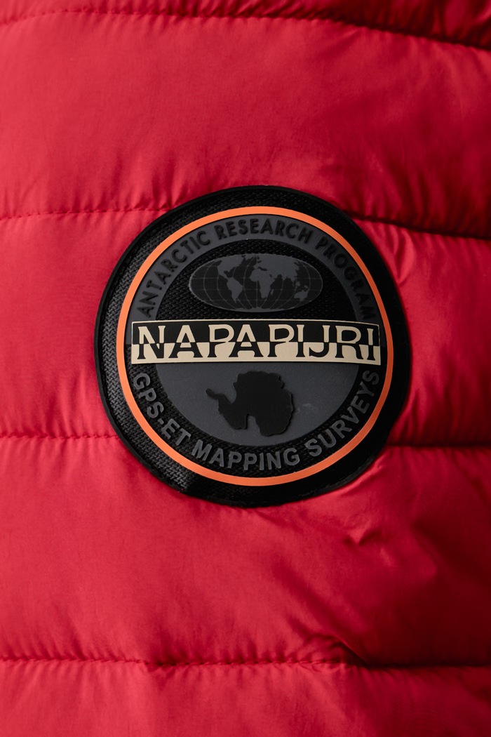 Kurtka pikowana męska A-Lapaz Napapijri czerwony NP0A4I26R1F1