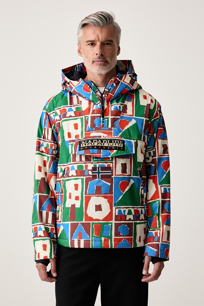 Napapijri Anorak męski Next multicolor NP0A8AHXFXE1