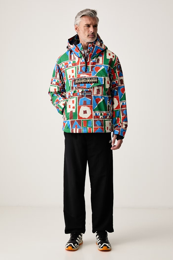 Napapijri Anorak męski Next NP0A8AHXFXE1 multicolor AW26