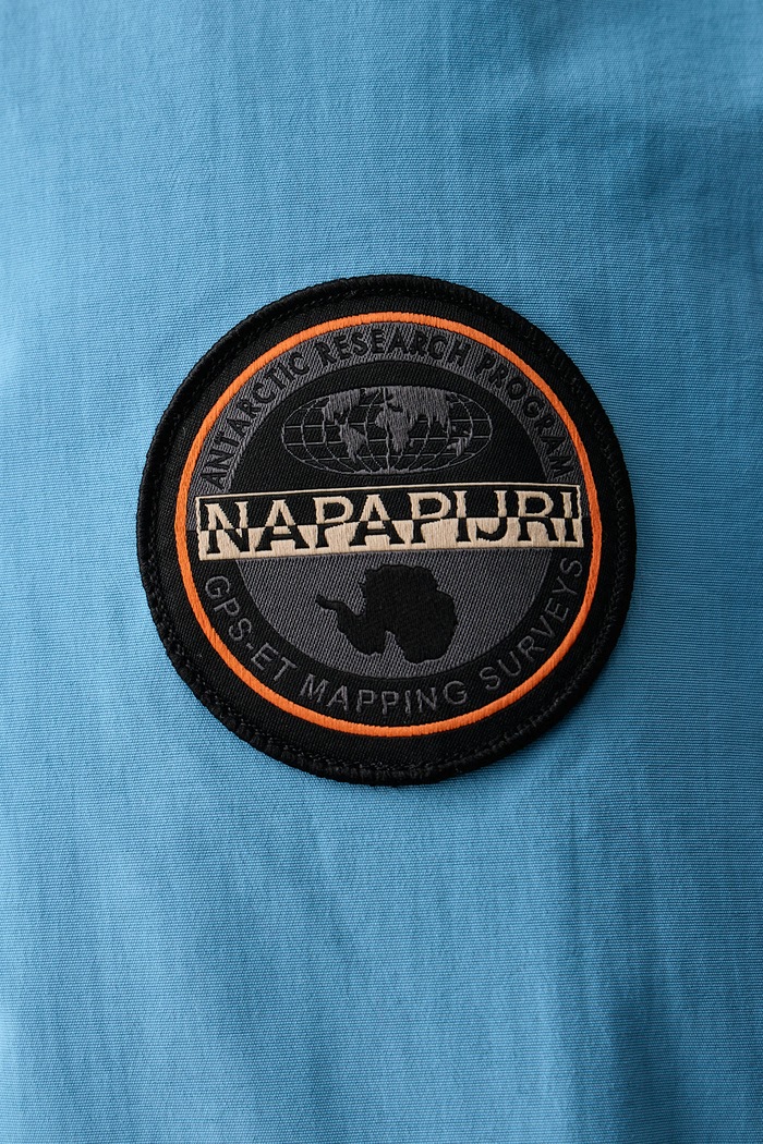Kurtka męska Rainforest Napapijri niebieski NP0A4GMCB9E1
