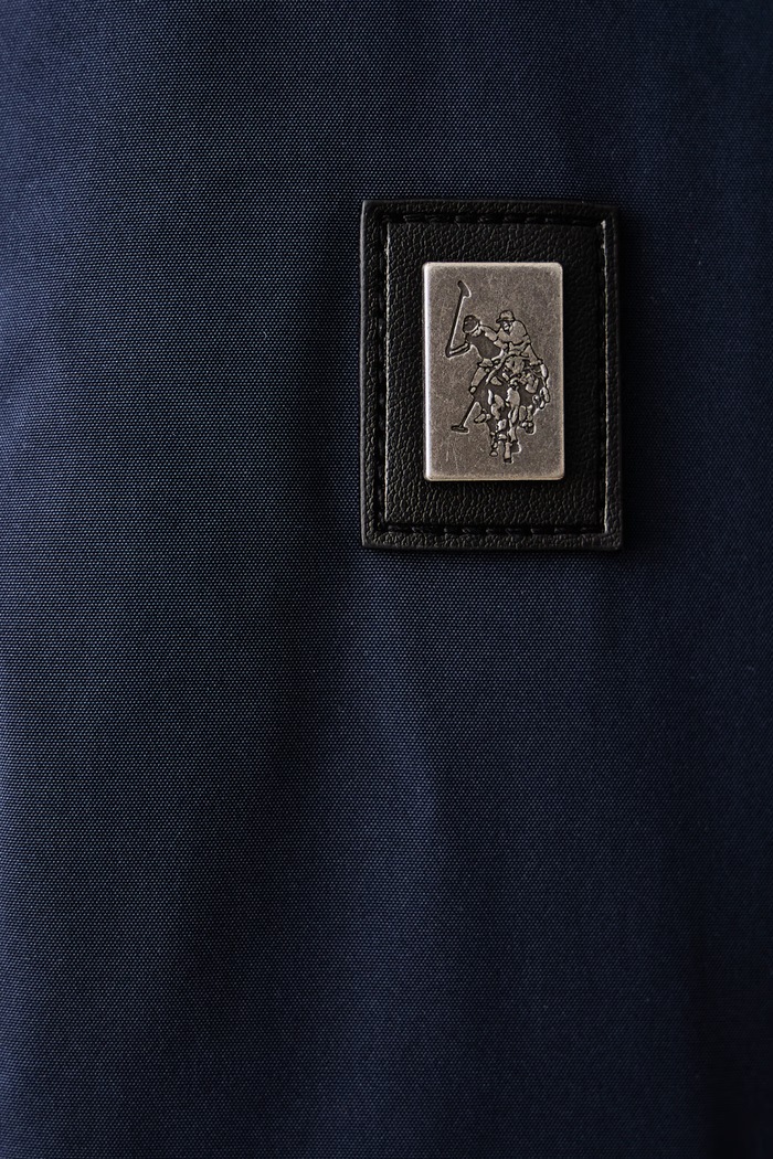 Jakna za muškarce SMART LONGLINE PADDED PARKA U.S. Polo Assn. mornarsko plava MUP5446