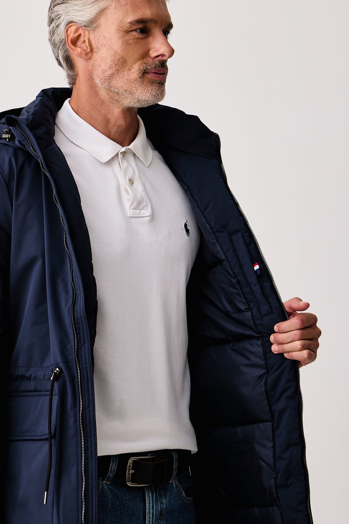 U.S. Polo Assn. Jakna za muškarce SMART LONGLINE PADDED PARKA MUP5446