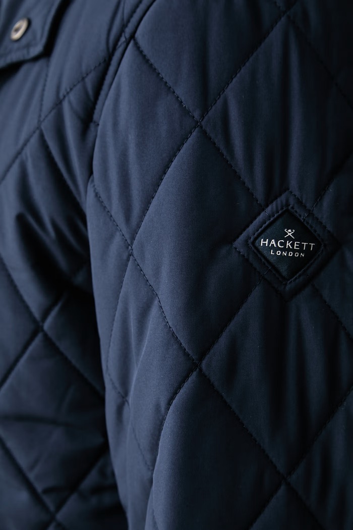 Hackett London kurtka przejściowa męska HM4000242 granatowy