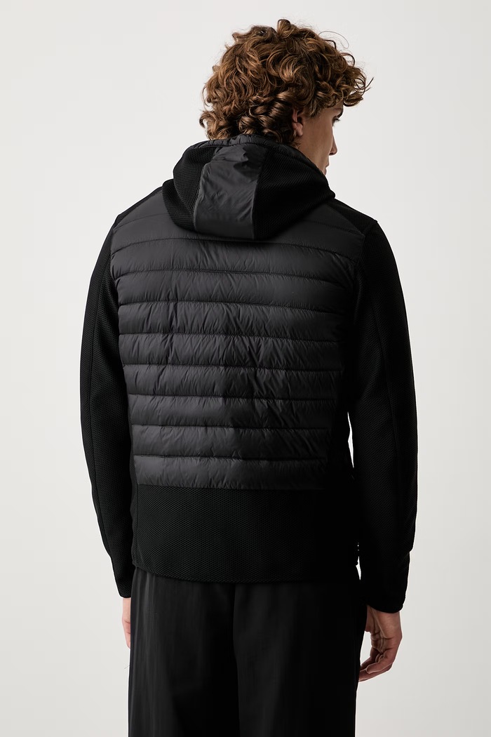Odzież Parajumpers kurtka przejściowa męska NOLAN PMHYWU020541 czarny