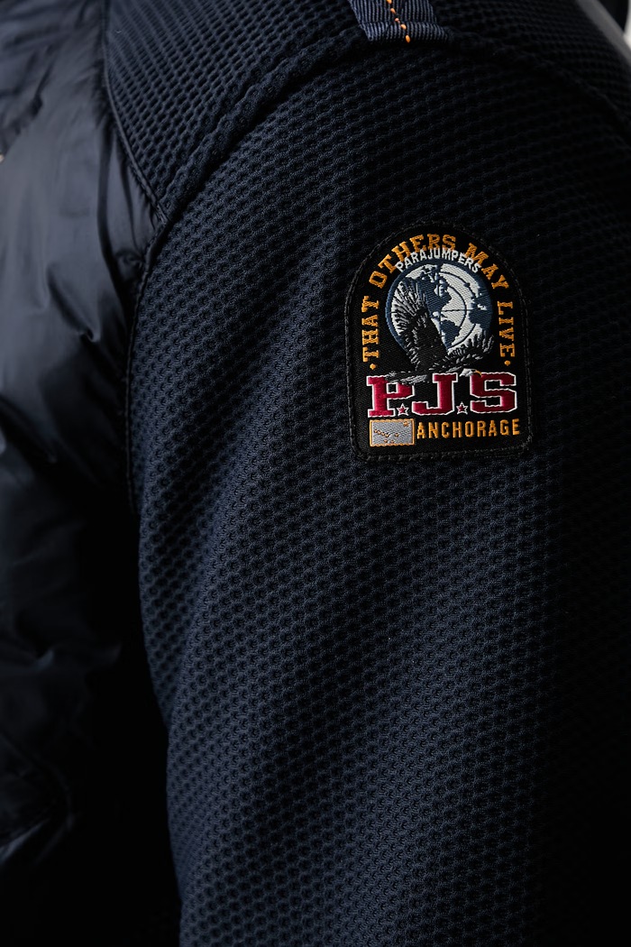 Parajumpers kurtka puchowa męska NOLAN PMHYWU020316 granatowy