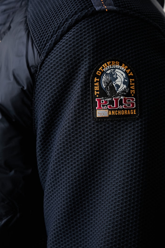 Parajumpers kurtka puchowa męska NOLAN PMHYWU020316 granatowy