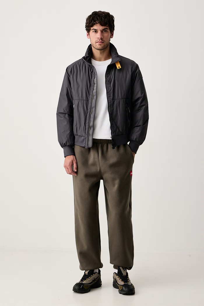 Parajumpers Krótka kurtka męska TUAM PMPUTM010736 szary AW26