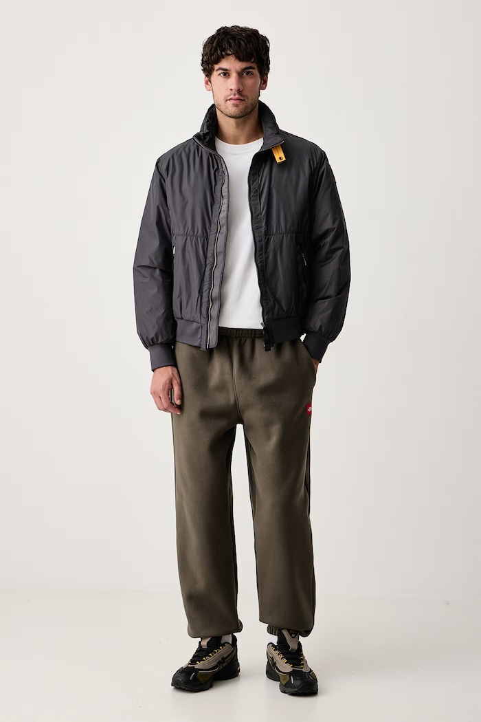 Parajumpers Krótka kurtka męska TUAM PMPUTM010736 szary AW26