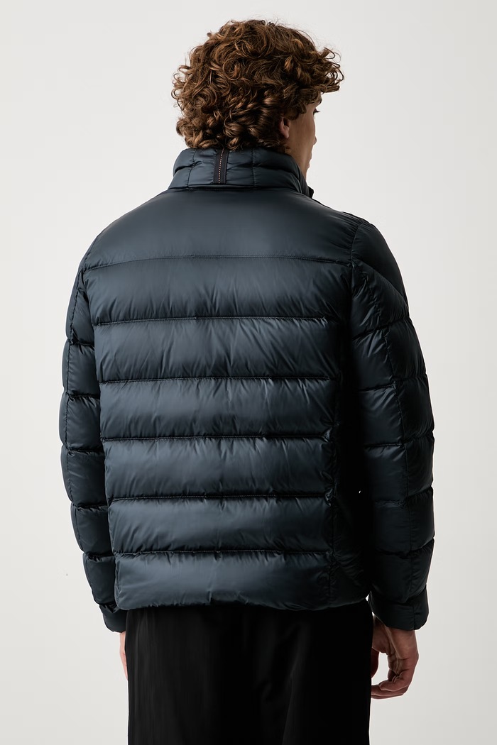 Odzież Parajumpers kurtka puchowa męska DILLON PMPUSX120765 zielony