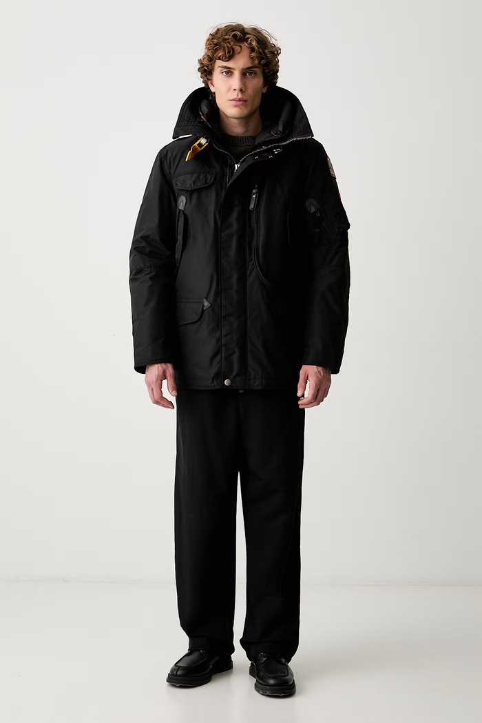 Parajumpers kurtka męska RIGHT HAND PMJKMA030541 czarny AW26