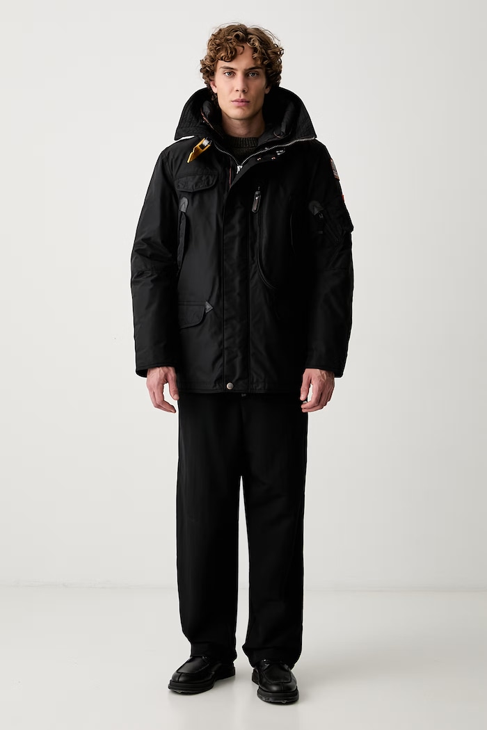 Parajumpers Kurtka męska RIGHT HAND PMJKMA030541 czarny AW26