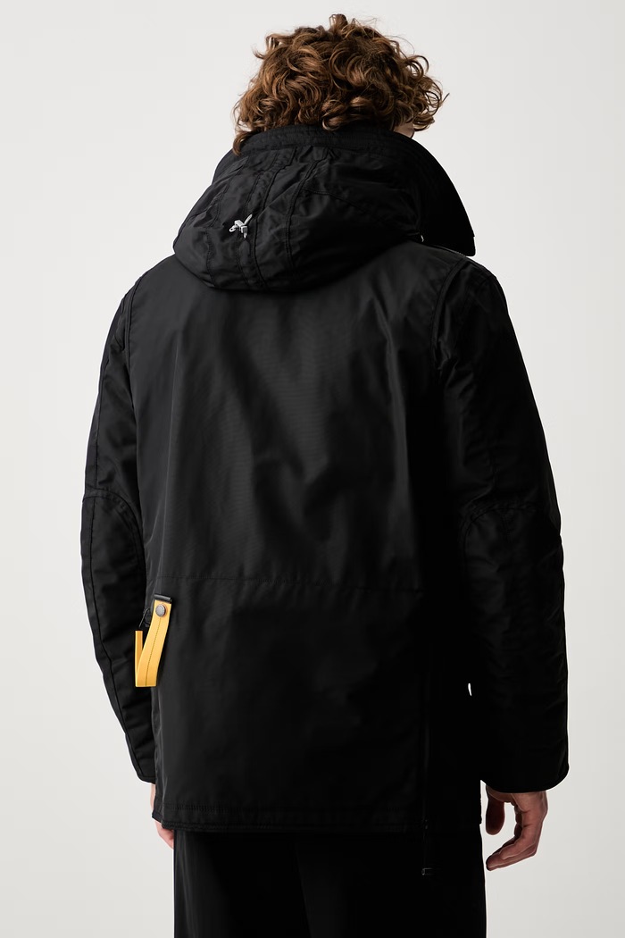 Odzież Parajumpers kurtka męska RIGHT HAND PMJKMA030541 czarny