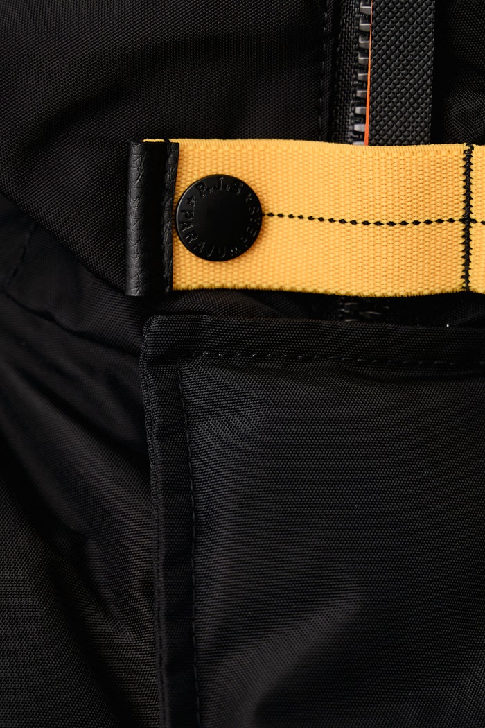 Długa kurtka męska SHEDIR Parajumpers czarny PMPUEN040541