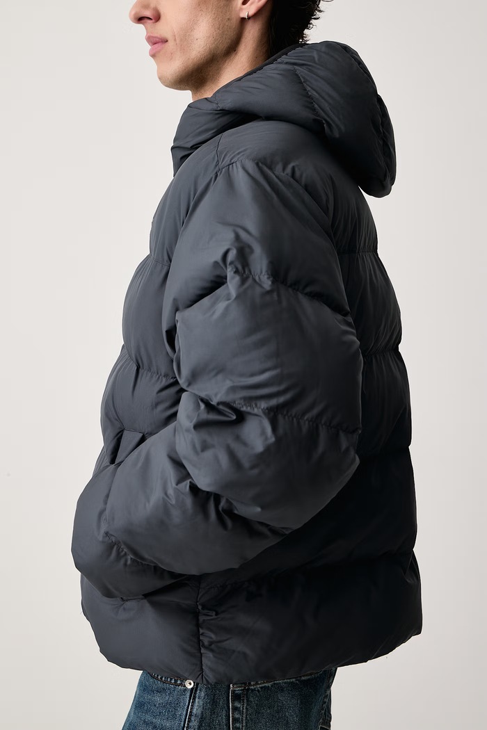 Kurtka pikowana męska Hooded Regen adidas Originals KS4143 niebieski
