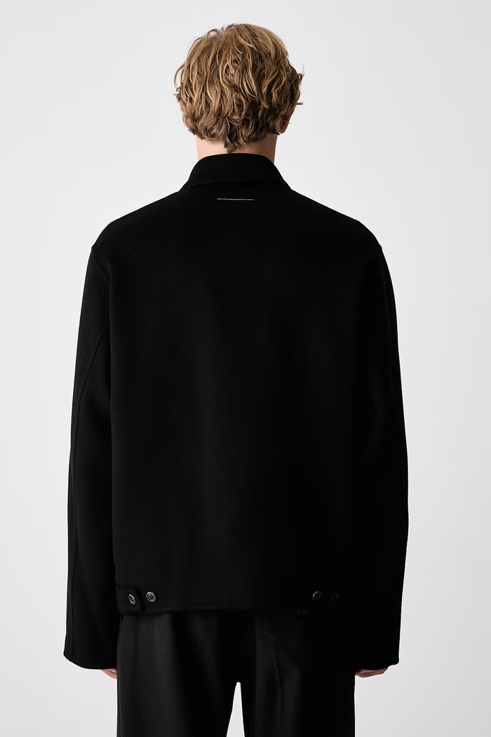 Odzież MM6 Maison Margiela Bomberka męska SH0AM0099.M35761 czarny